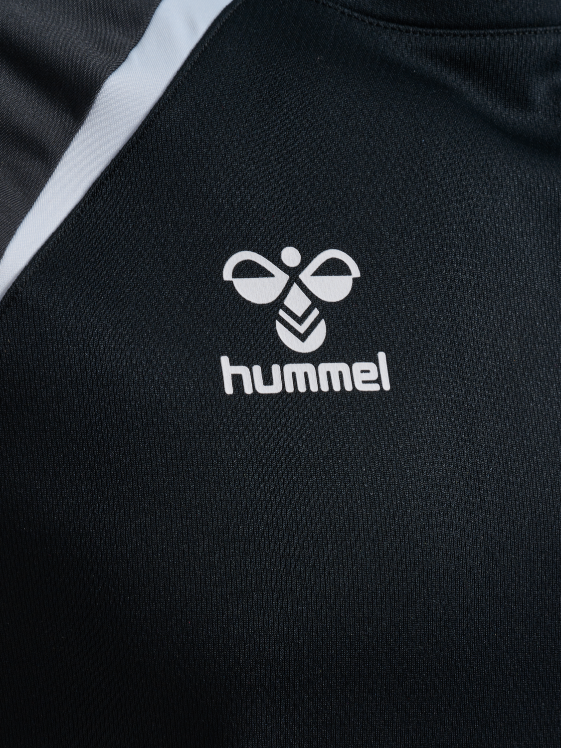 hmlLEAD 2.0 CREW SWEAT, BLACK/ASPHALT, packshot
