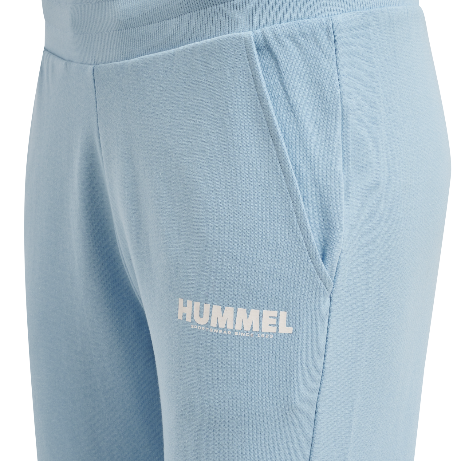 hmlLEGACY WOMAN TAPERED PANTS, PLACID BLUE, packshot