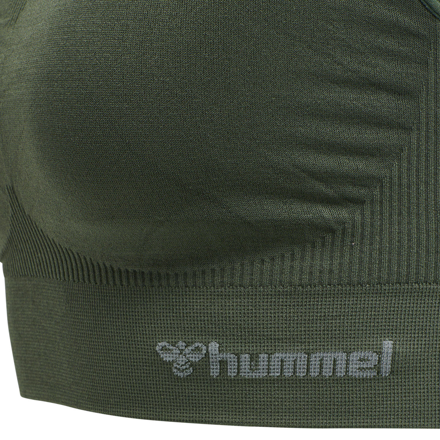 hmlTIF SEAMLESS SPORTS TOP, THYME, packshot