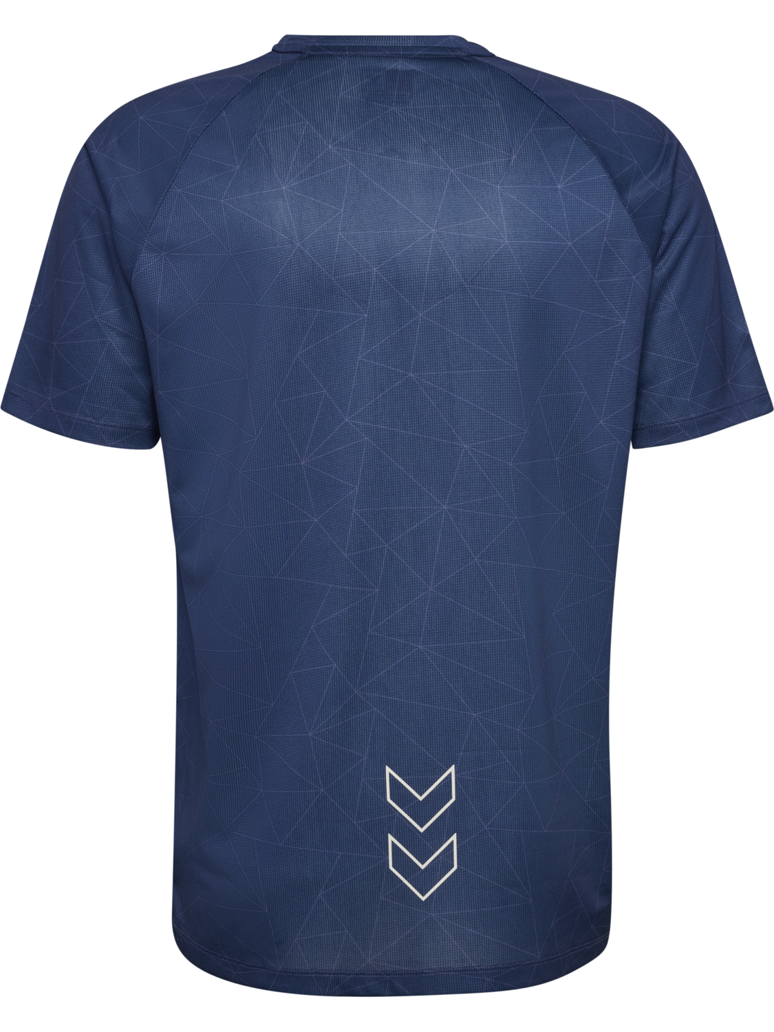 hmlCOURT AOP LIGHT WEIGHT T-SHIRT, INSIGNIA BLUE, packshot