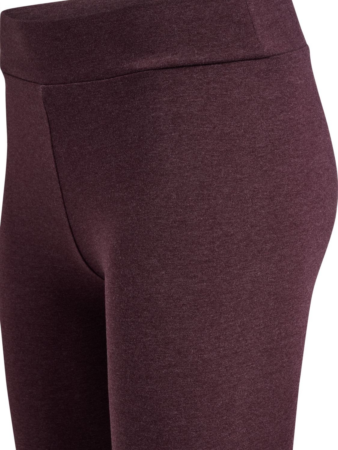 hmlPULSE LOGO MW TIGHTS, FUDGE MELANGE, packshot