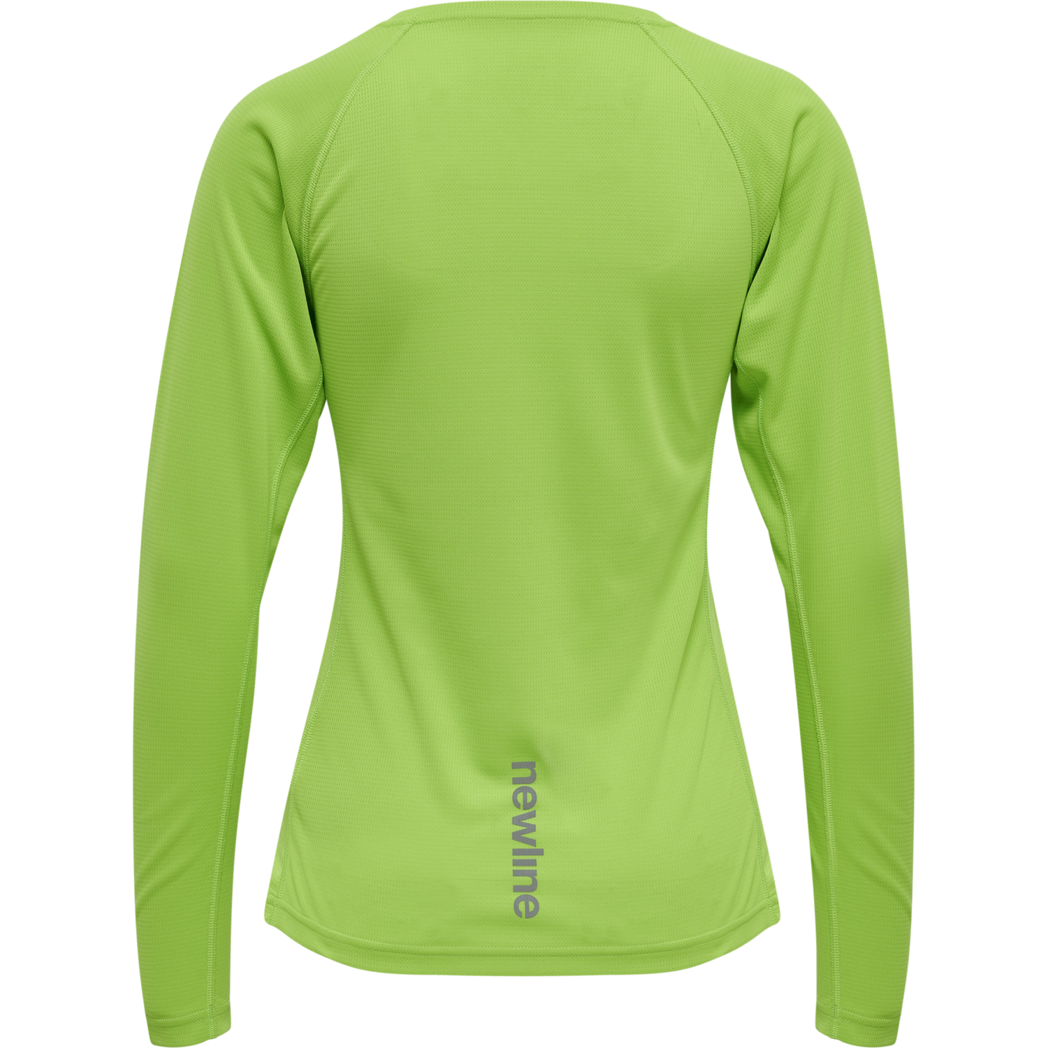 WOMEN CORE RUNNING T-SHIRT L/S, GREEN FLASH, packshot