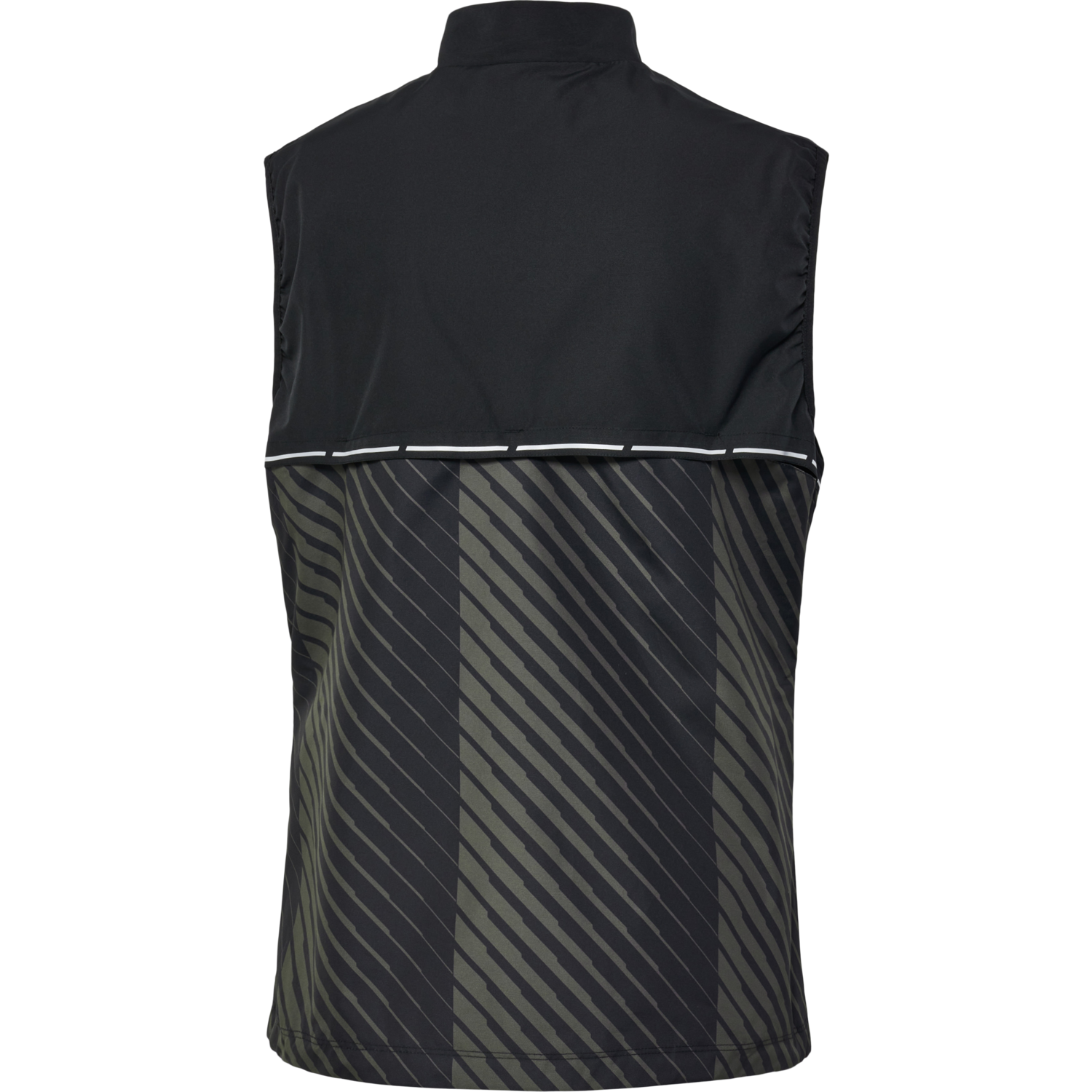 nwlPACE GILET, BLACK BELUGA AOP, packshot