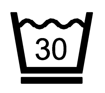 Lavage en machine à 30 degrés